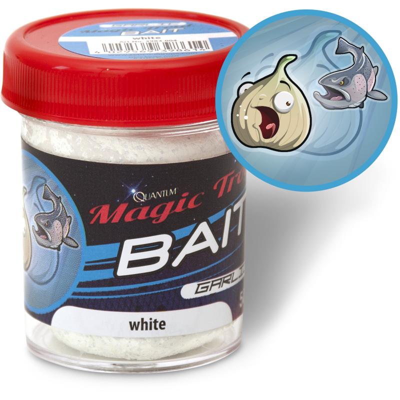 Quantum Trout Bait white garlic 50g