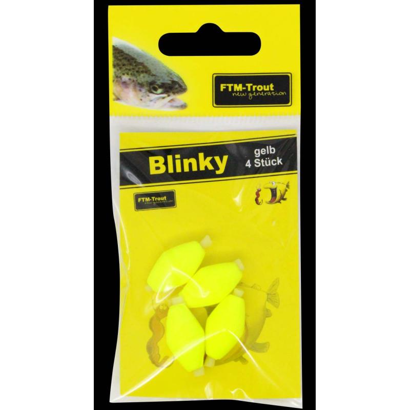 Matériel de pêche Max Blinky jaune