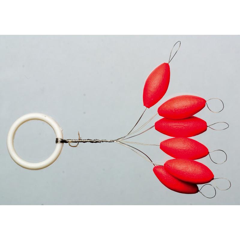 Iron Trout light veilleuse ovale / rouge 6mm