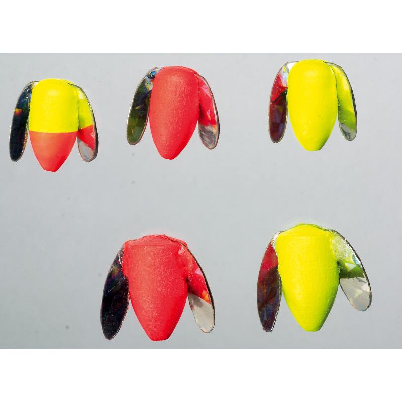 Iron Trout Trout rotor pose. fluo red