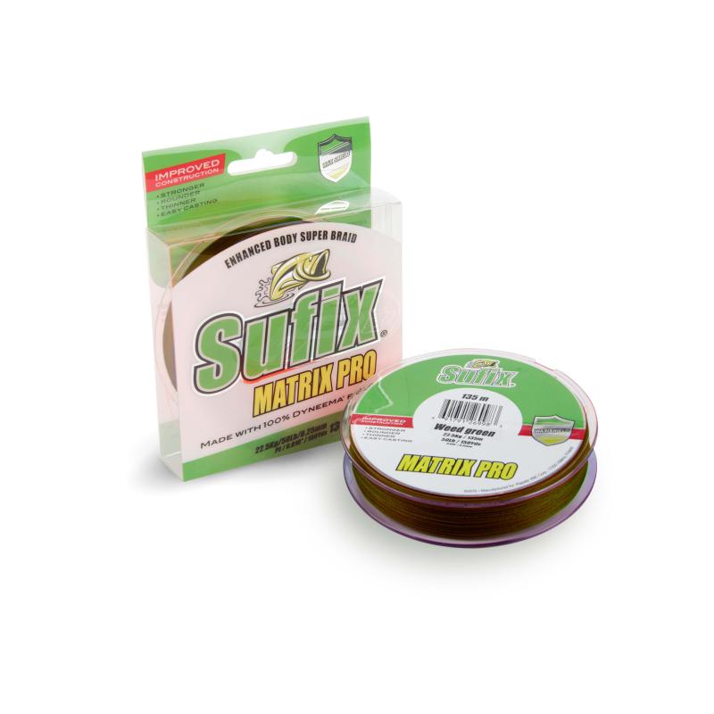Matrice Sufix Pro Weed Green 0,25mm 250m