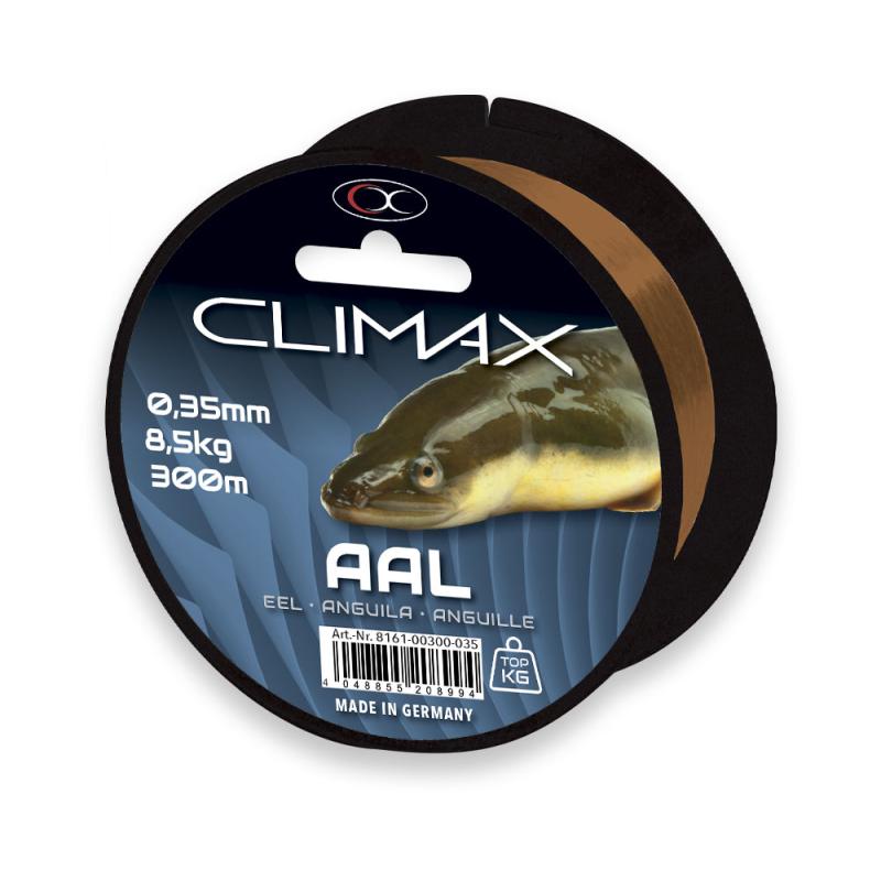 Climax Zielfisch Aal braun 300m 0,35mm