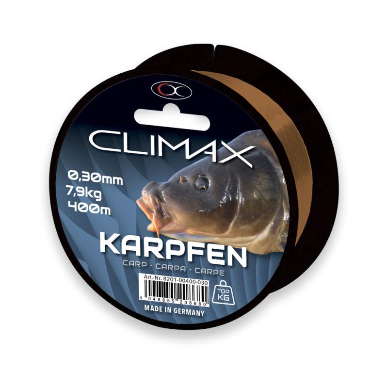 Climax cible poisson carpe marron 350m 0,35