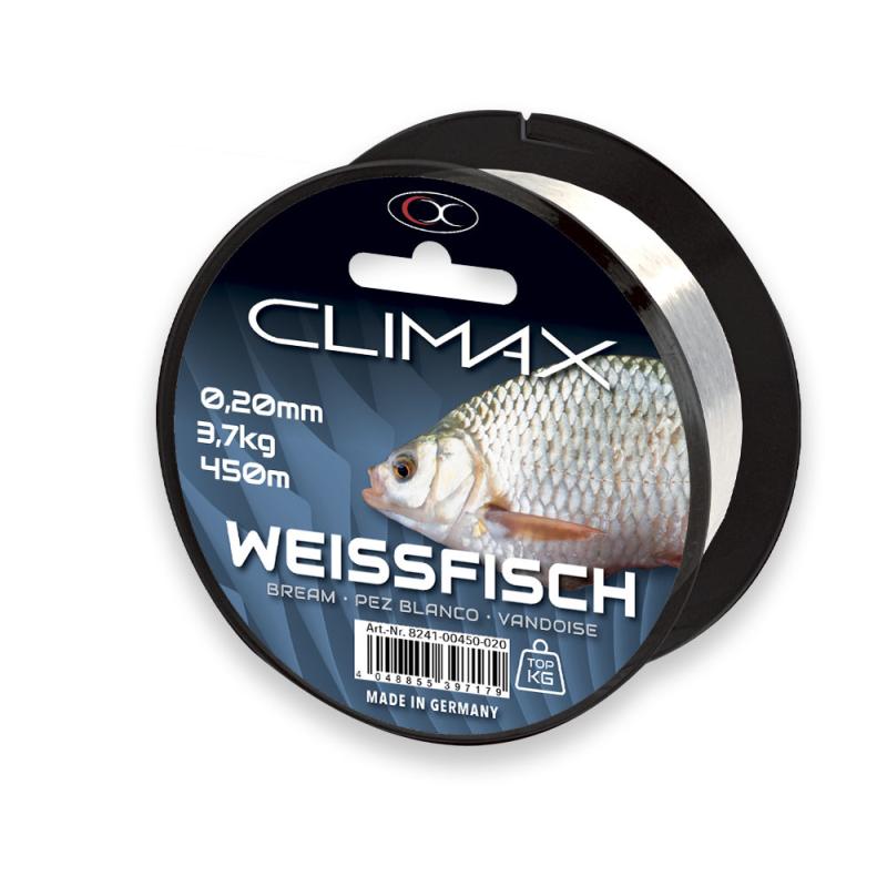 Climax Zielfisch Weissfisch weiß 450m 0,15mm