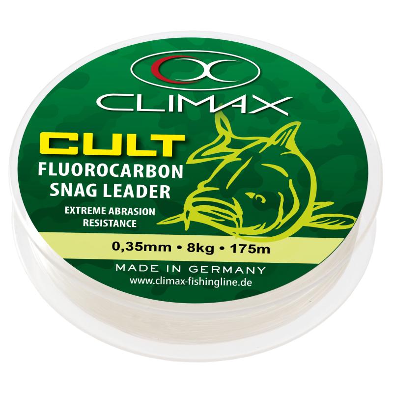 Climax CULT Snag Leader helder 50m 0,50mm