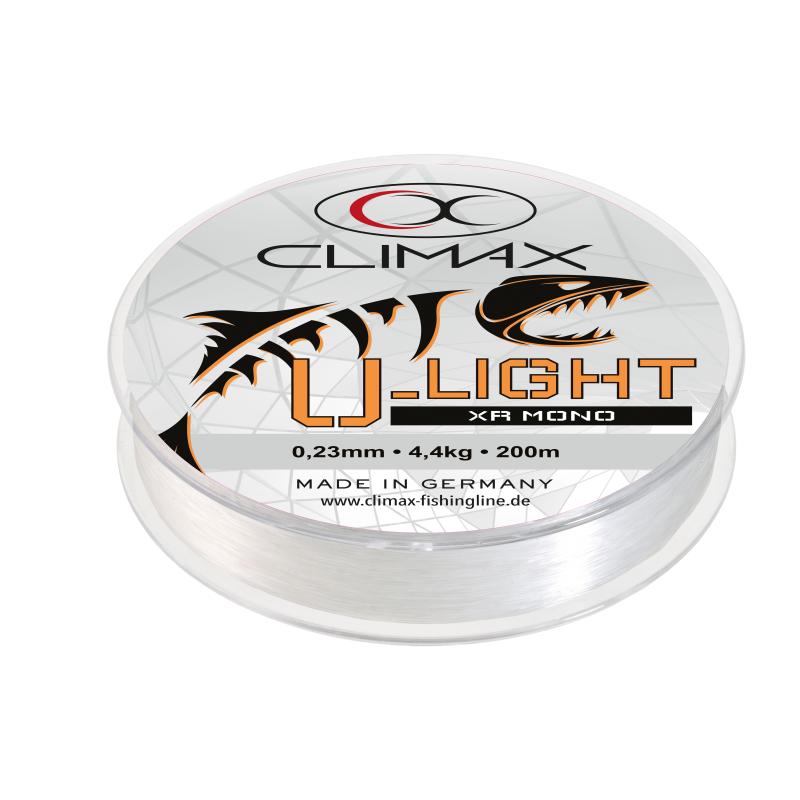 Climax U-Light Mono transparent 200m 0,23mm