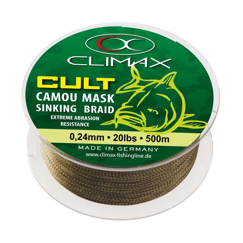 Climax CULT CamouMask Évier.Tresse 1200m 0,20mm