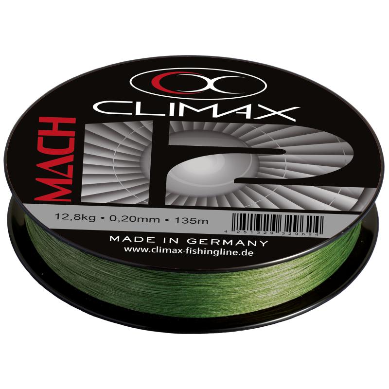 Climax Mach 12 Spiral Braid moss green 135m 0,09mm