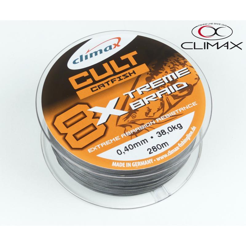 Climax CULT Catfish X-treme Braid 38kg 280m 0,40mm