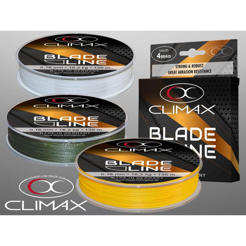 Climax BladeLine jaune foncé 135m 0,10mm