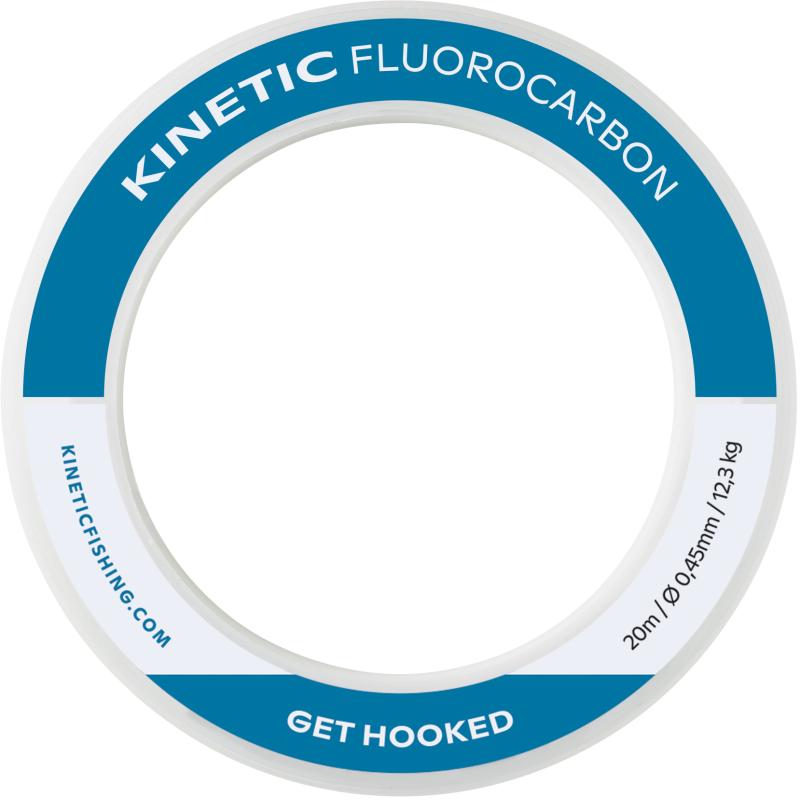 Kinetic Fluorocarbon 20m 0,60mm / 16,0kg Clear