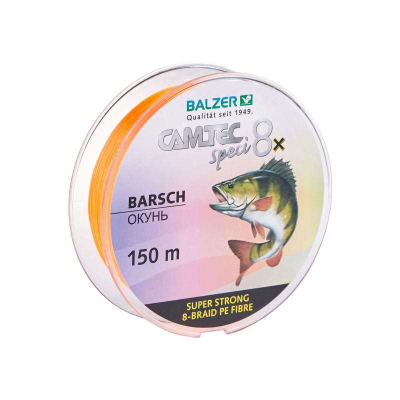 Balzer Camtec Speci 8x Barsch 0,10mm 150m orange