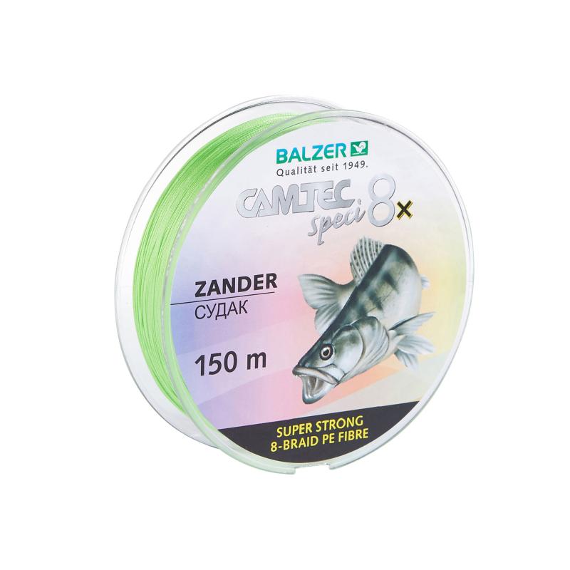 Balzer Camtec Speci 8x Zander 0,14mm 150m chartreuse