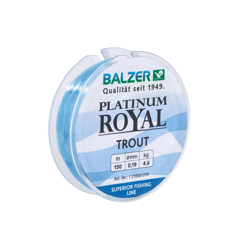 Balzer Platinum Royal Trout bleu 150m 0,16mm