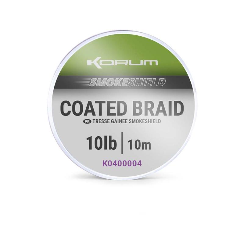 Korum Smokeshield Coated Braid - 15Lb