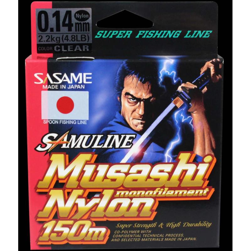Sasame cord nylon Musashi Ø 0.14 mm - 150 m