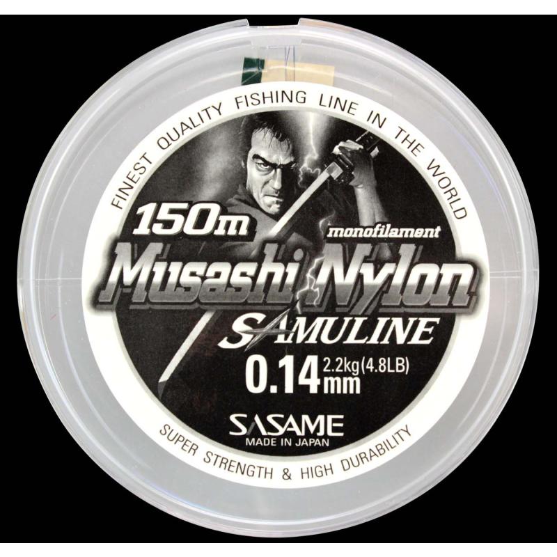 Sasame Schnur Nylon Musashi Ø 0.14 mm - 150 m