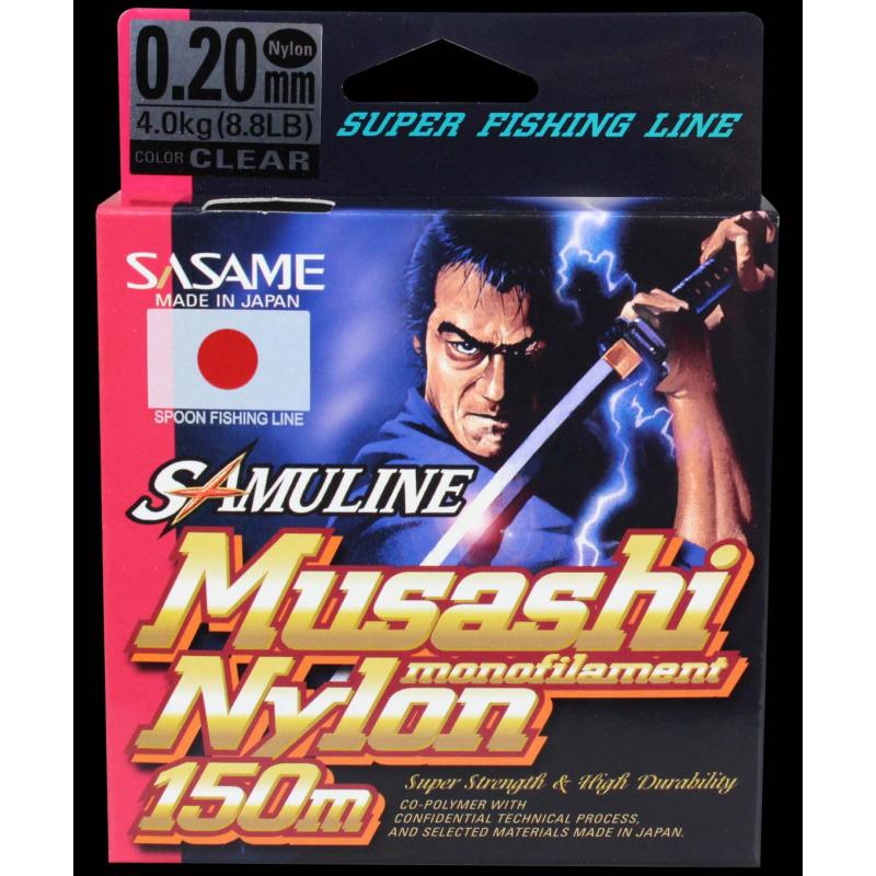 Sasame Schnur Nylon Musashi Ø 0.20 mm - 150 m