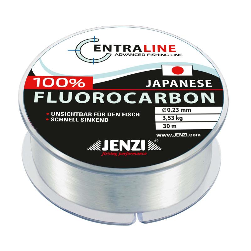 JENZI Fluorocarbon line, 30 m., 0,23