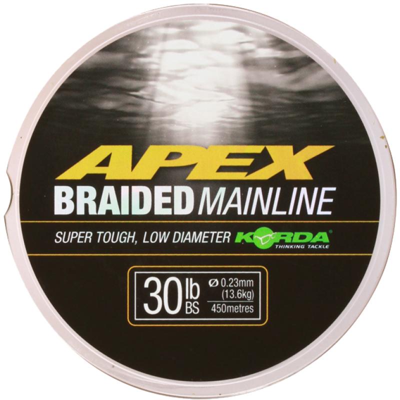 Korda Apex braided Mainline 0,36mm/50lb 450 m