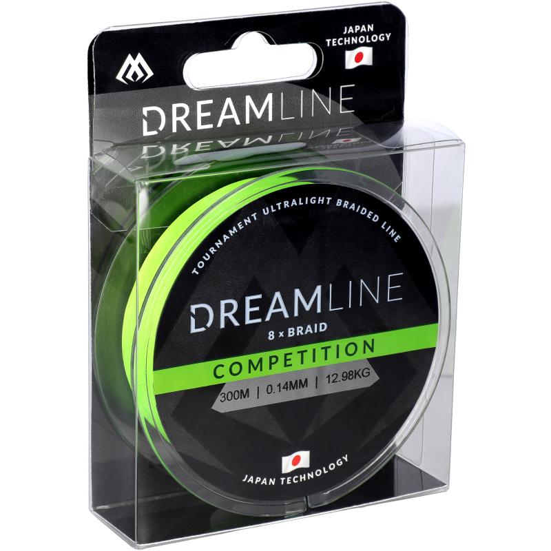 Mikado Dreamline Competition - 0.23mm/23.61Kg/300M - Fluo Grün