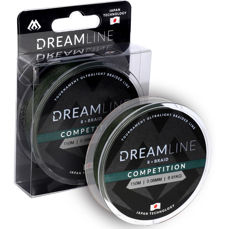 Mikado Dreamline Competition - 0.08 mm / 6.91 kg / 150 M - Groen