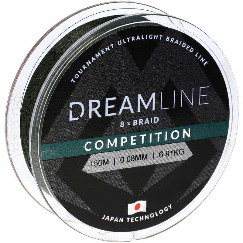 Mikado Dreamline Competition - 0.12mm / 10.21Kg / 150M - Vert