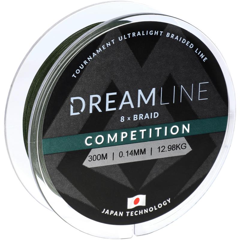 Mikado Dreamline Competition - 0.14mm/12.98Kg/300M - Grün