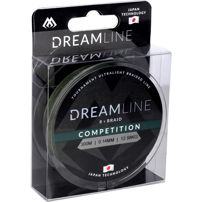 Mikado Dreamline Competition - 0.14mm / 12.98Kg / 300M - Vert