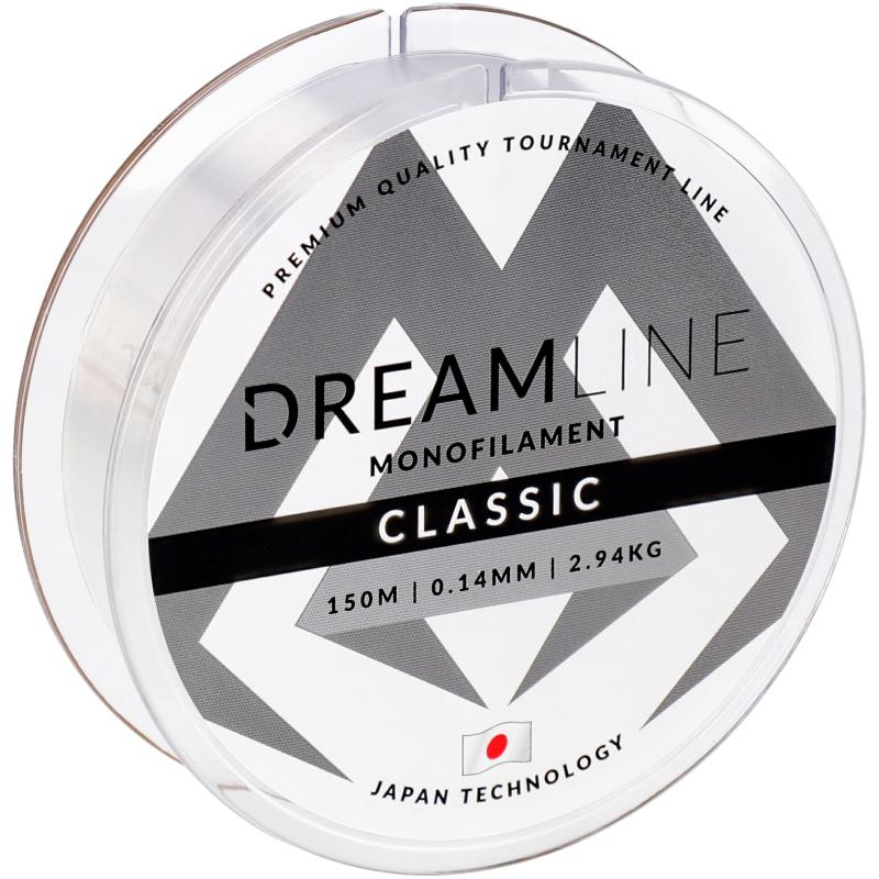 Mikado Dreamline Classic - 0.18mm / 4.43Kg / 150M - Transparent