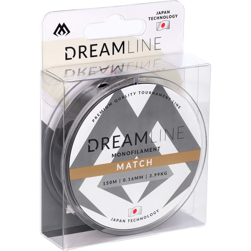 Mikado Dreamline Match - 0.16mm / 3.99Kg / 150M - Zwart