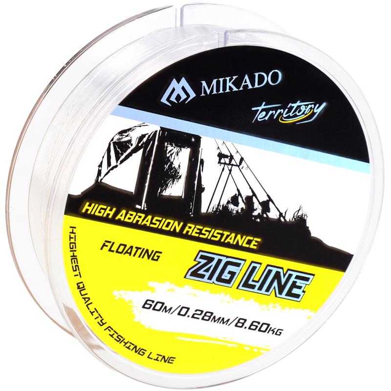 Mikado Territory Zig Line - 0.28mm/8.60Kg/60M