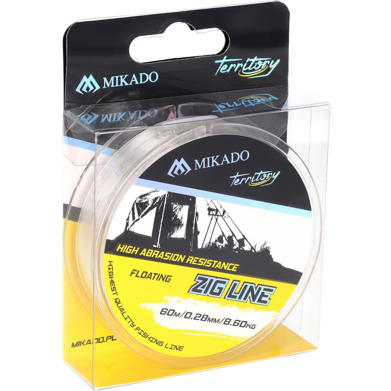 Mikado Territory Zig Line - 0.28mm / 8.60Kg / 60M