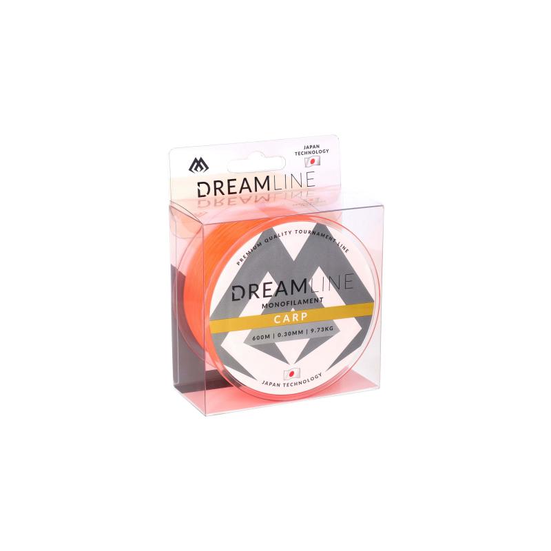 Mikado Dreamline Carp - 0.24mm/6.54Kg/300M - Fluo Orange