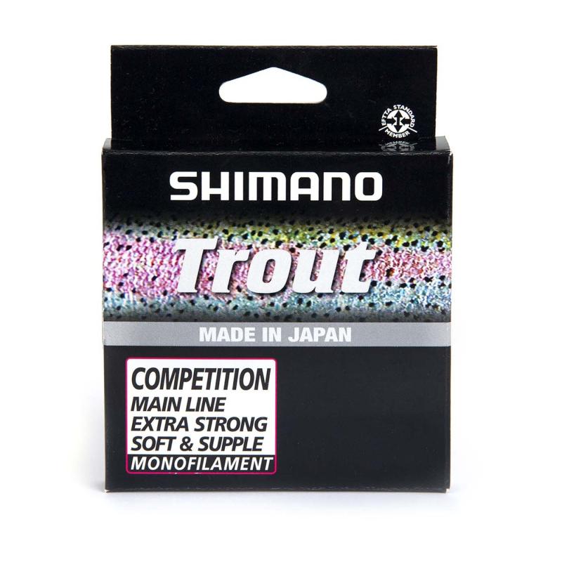 Shimano Trout Competition Mono 150m 1,29kg Rouge