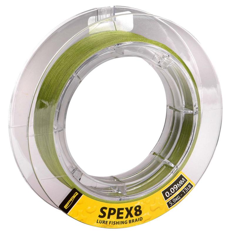 Spro Spex8 Vlecht Camo Groen 0.12mm 150M