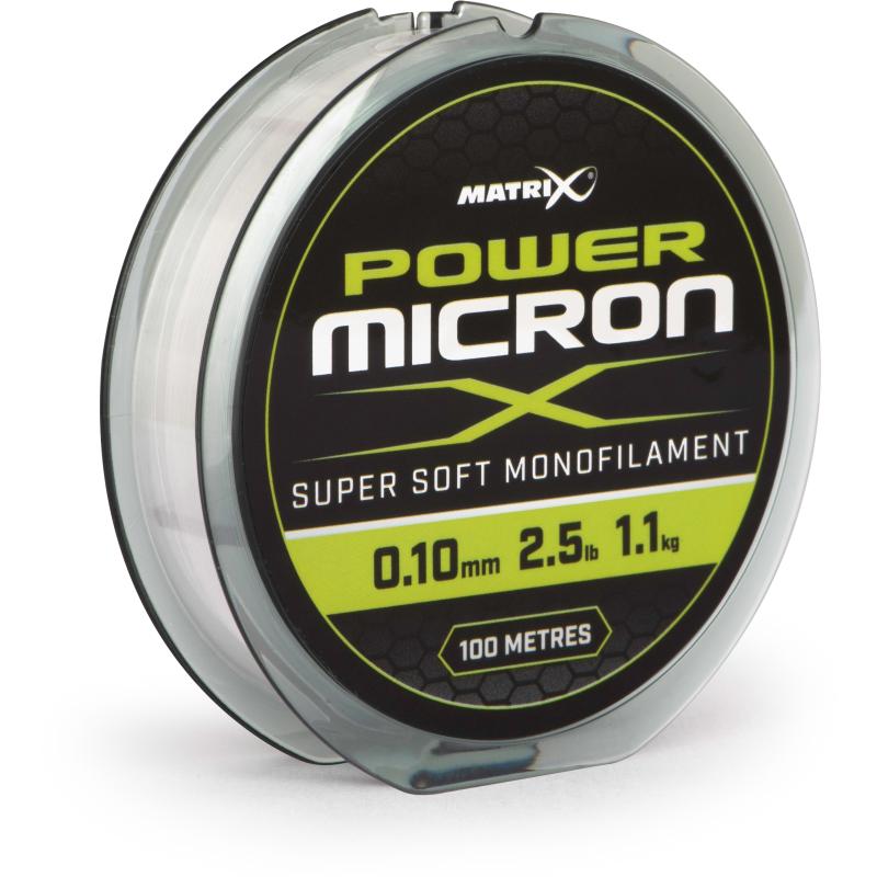 Matrix Power Micron X 0.10mm - 2.5lb 100m