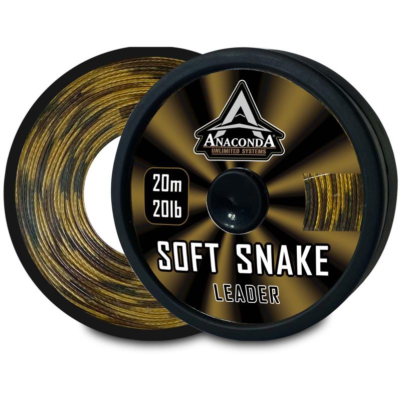 Anaconda Soft Snake Leader 20M/20Lb