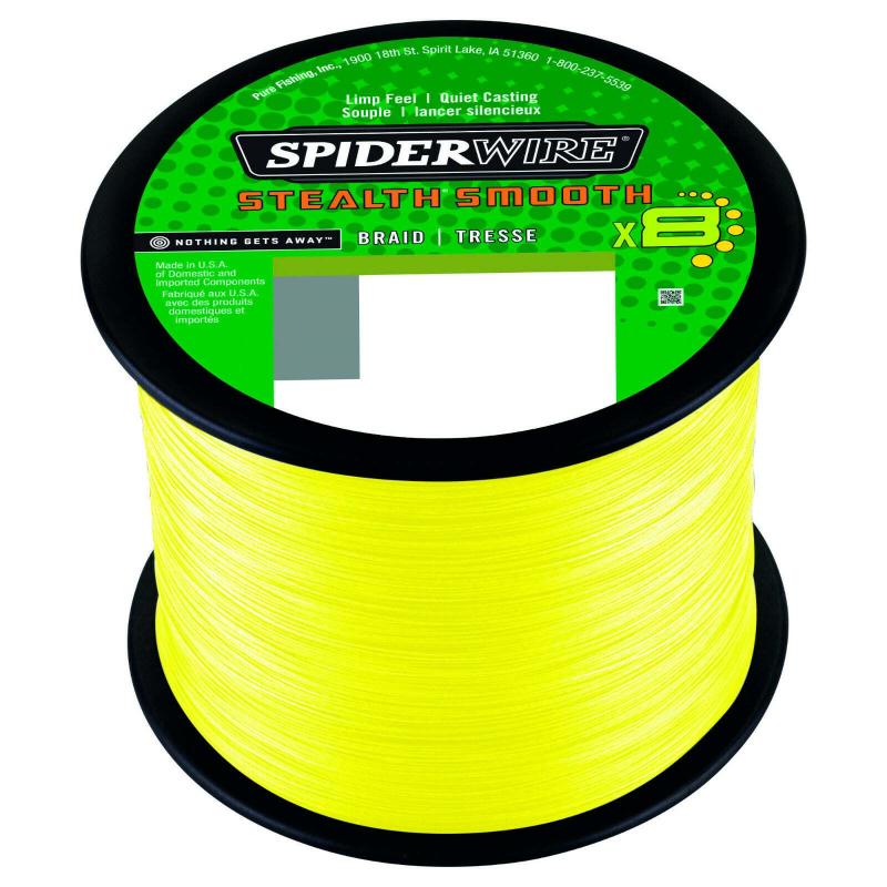 Spiderwire Stealth Smooth8 0.33mm 2000M 38.1K Yellow