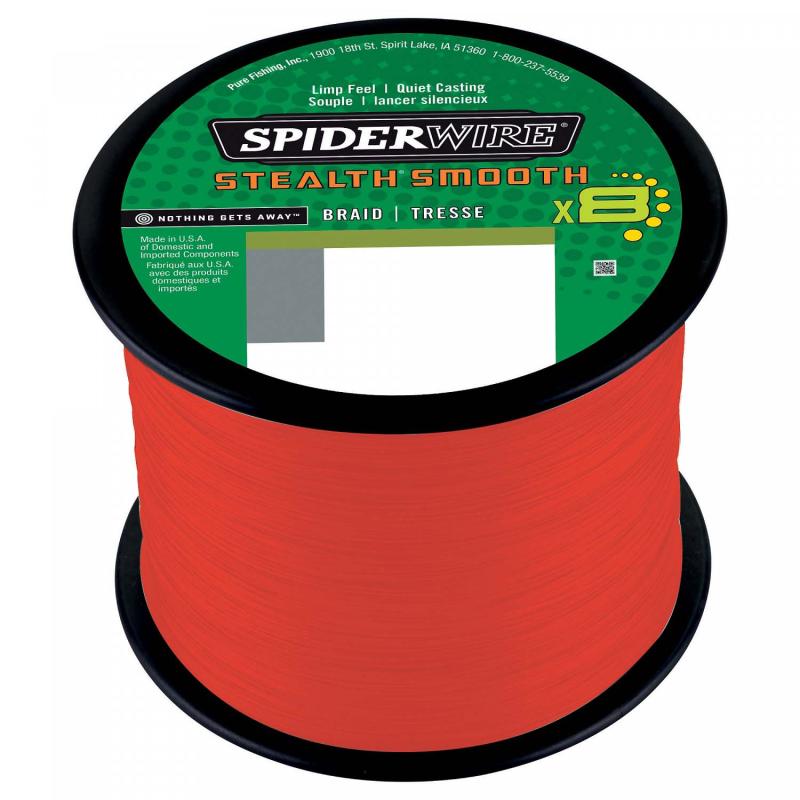 Spiderwire Stealth Smooth8 0.06 mm 2000M 5.4K code rood