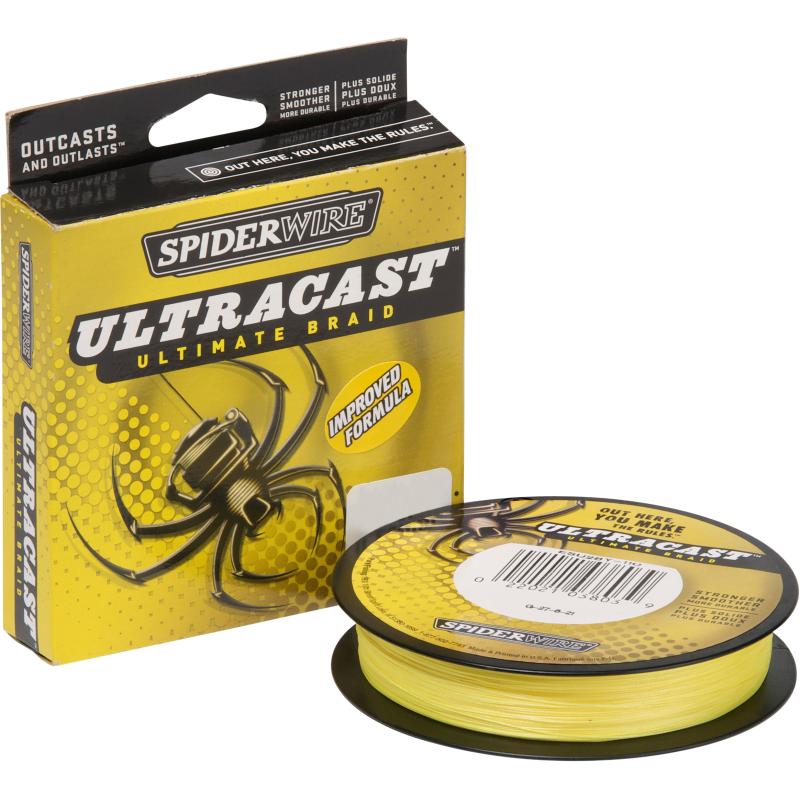 Spiderwire Ultracast Hi-Vis Jaune 0,30 270m