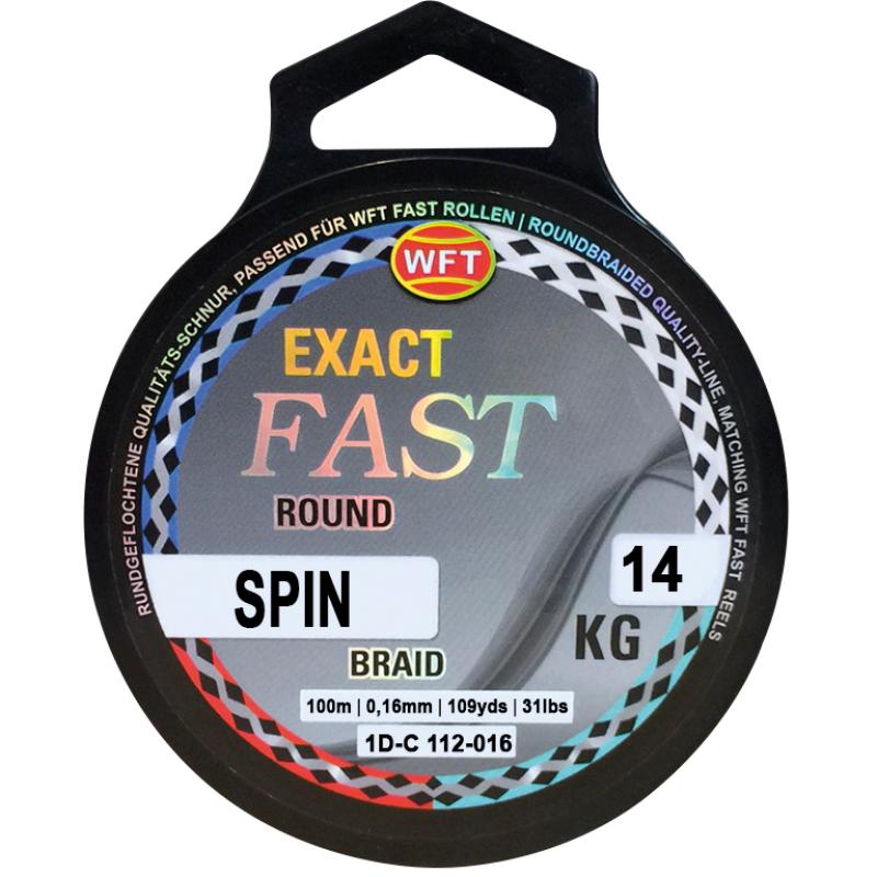 WFT Fast Spin & Braid red exact 100m 14kg 0,16