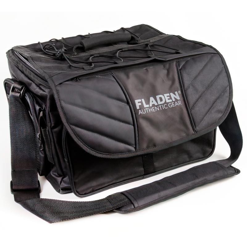 FLADEN Tackle Bag Deluxe XXL Black 4 lure boxes