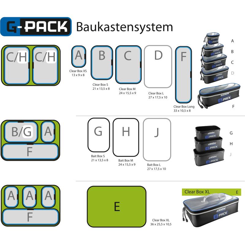 G-Pack Bait Box S 21x13x8cm, bag