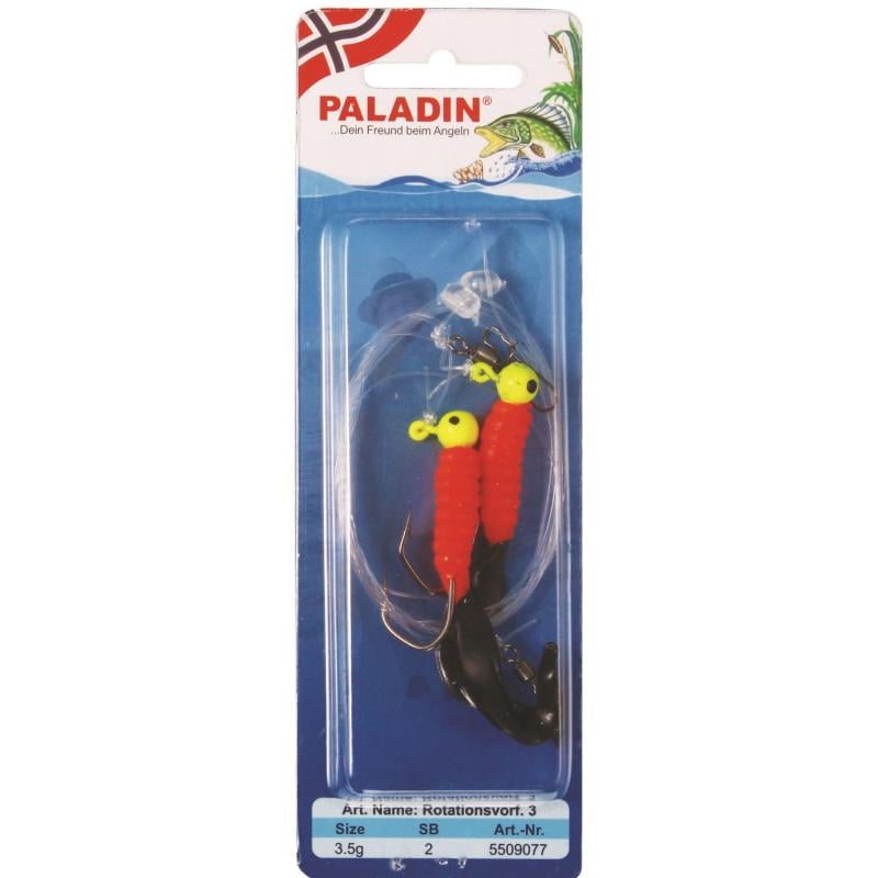 Paladin Norway system japan rouge noir taille 3/0 2Jigs