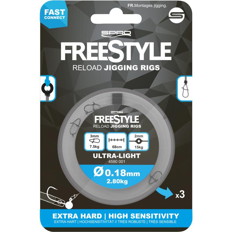 Spro Freestyle Reload Jig Rig 0.28mm