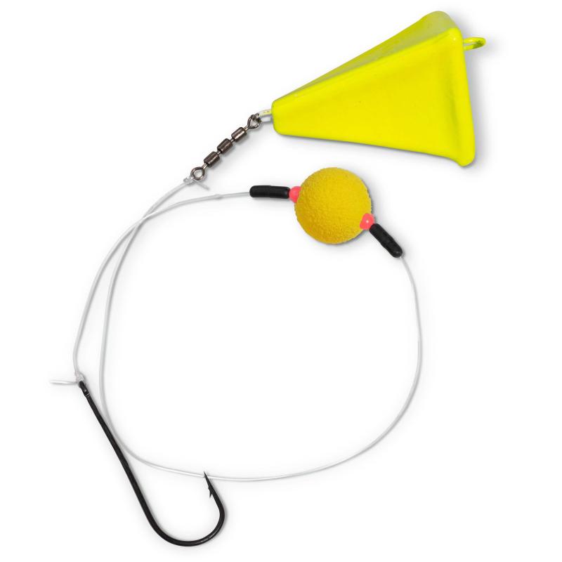 Zebco Flatty Scratcher Rig #1 Hook: 1 L: 22cm 20g Ø: 0,35mm fluo yellow