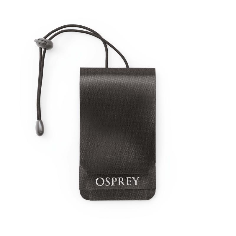 Étiquette de bagage Osprey noir