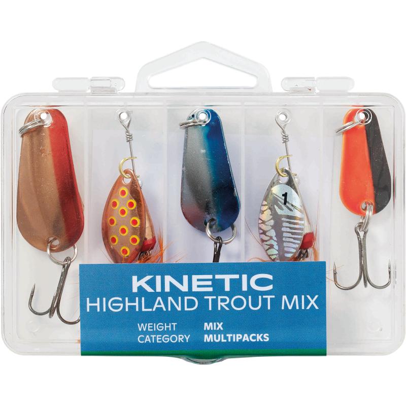Kinetic Highland Trout Mix 5pcs