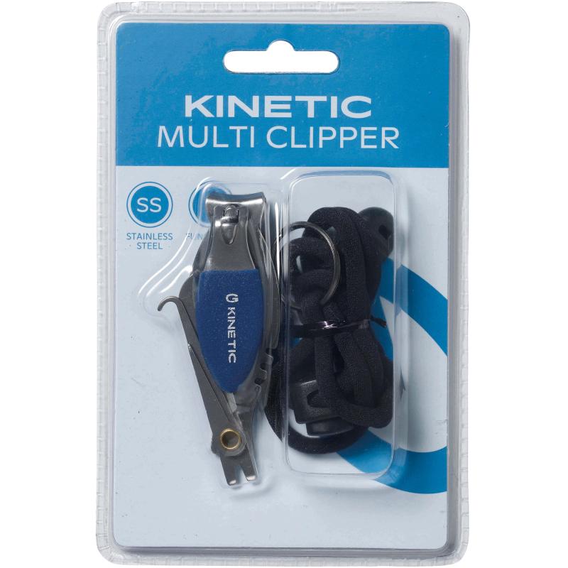 Kinetic Multi Clipper 3" Bleu/Argent